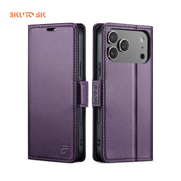 Business Leather Flip Case For iPhone