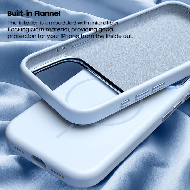Skin-Feeling Liquid Silicone Case with MagSafe