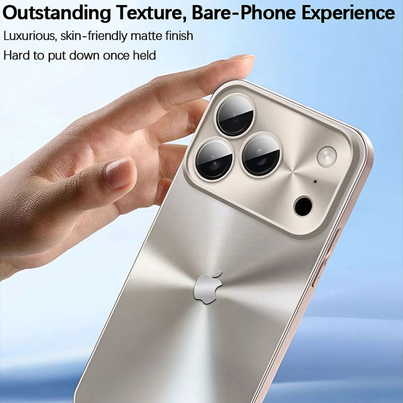 For iPhone Glare Metal Case