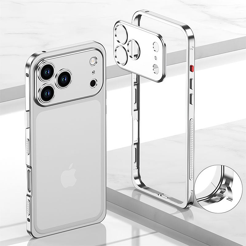 For iPhone Metal Frame Case