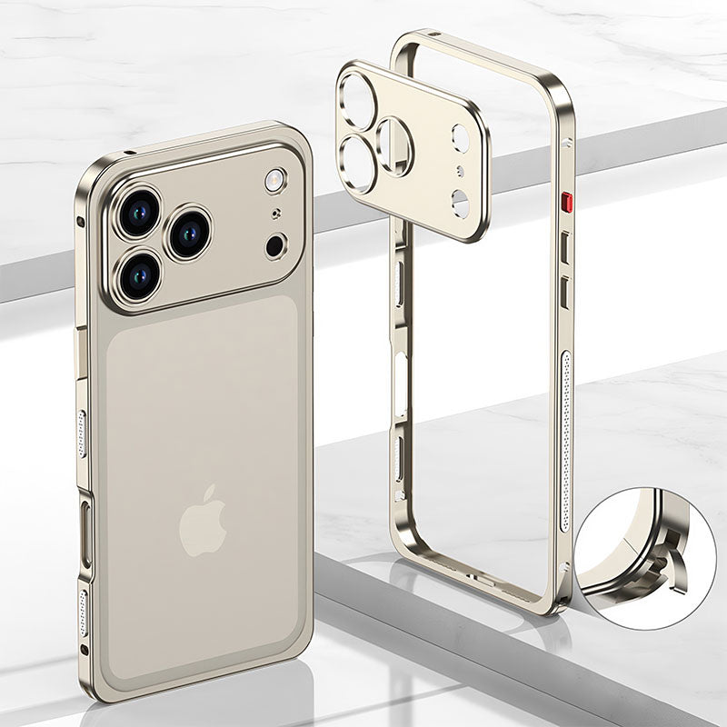 For iPhone Metal Frame Case