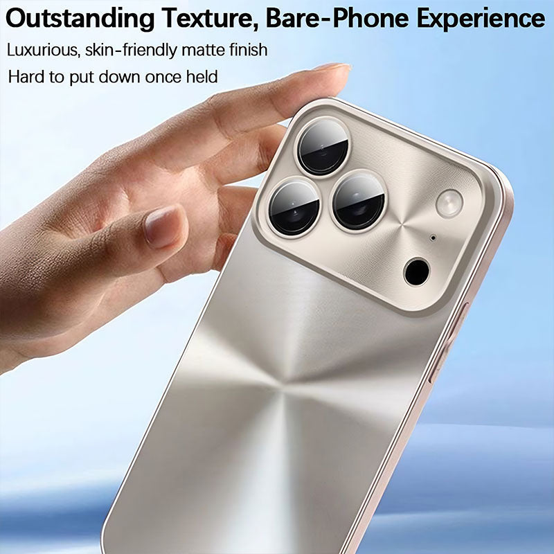 For iPhone Glare Metal Case