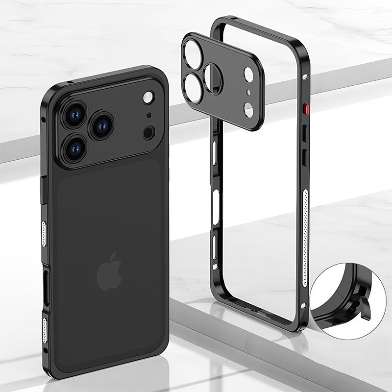 For iPhone Metal Frame Case