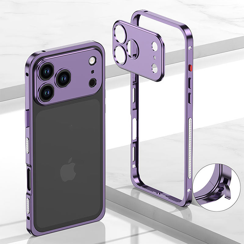 For iPhone Metal Frame Case