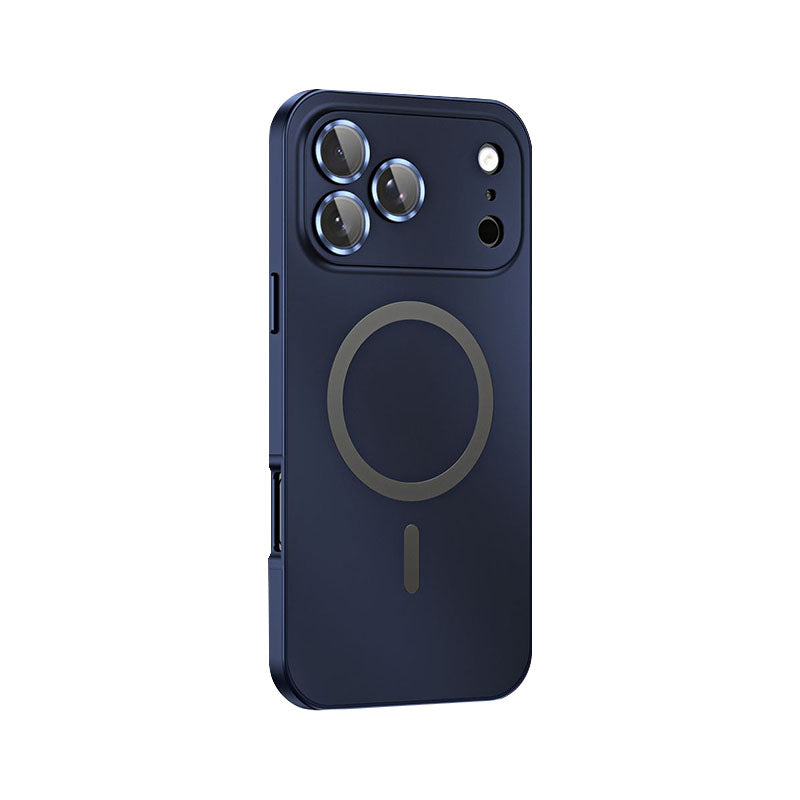 For iPhone Metal Frame Magnetic Case