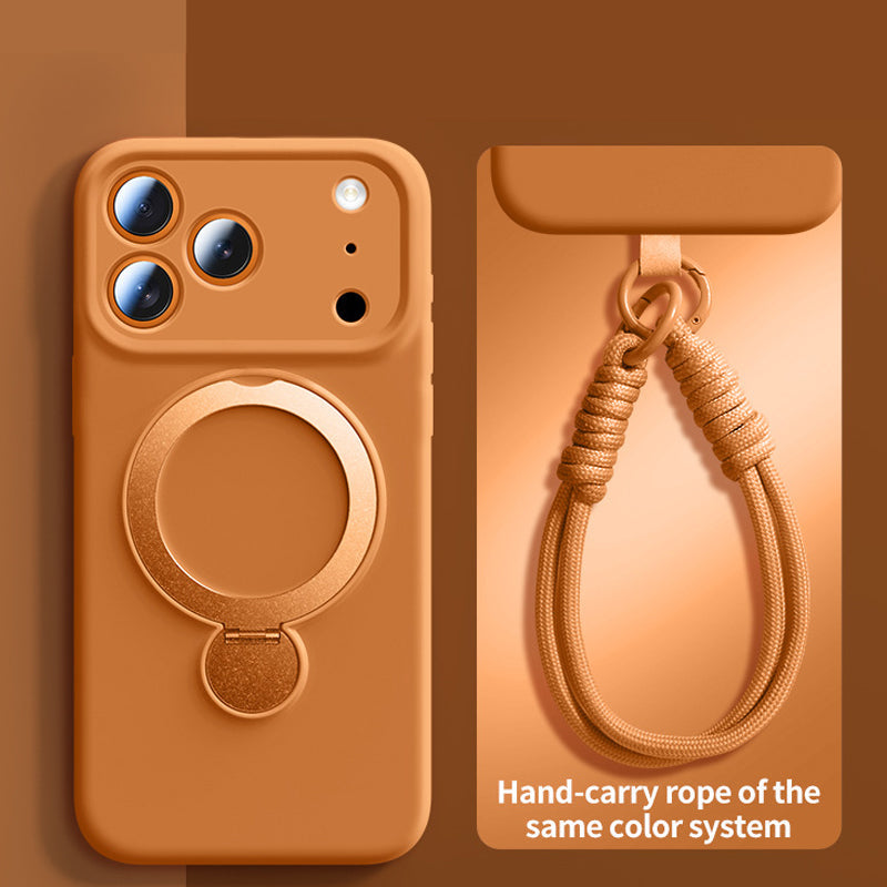 Liquid Silicone Case with Lanyard