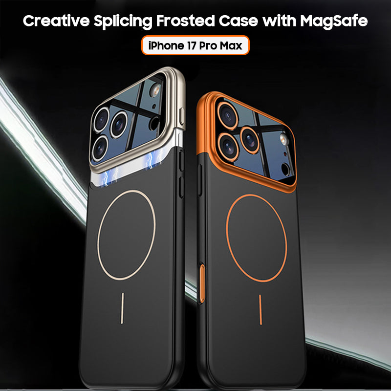 Creative Splicing Frosted Case with MagSafe
